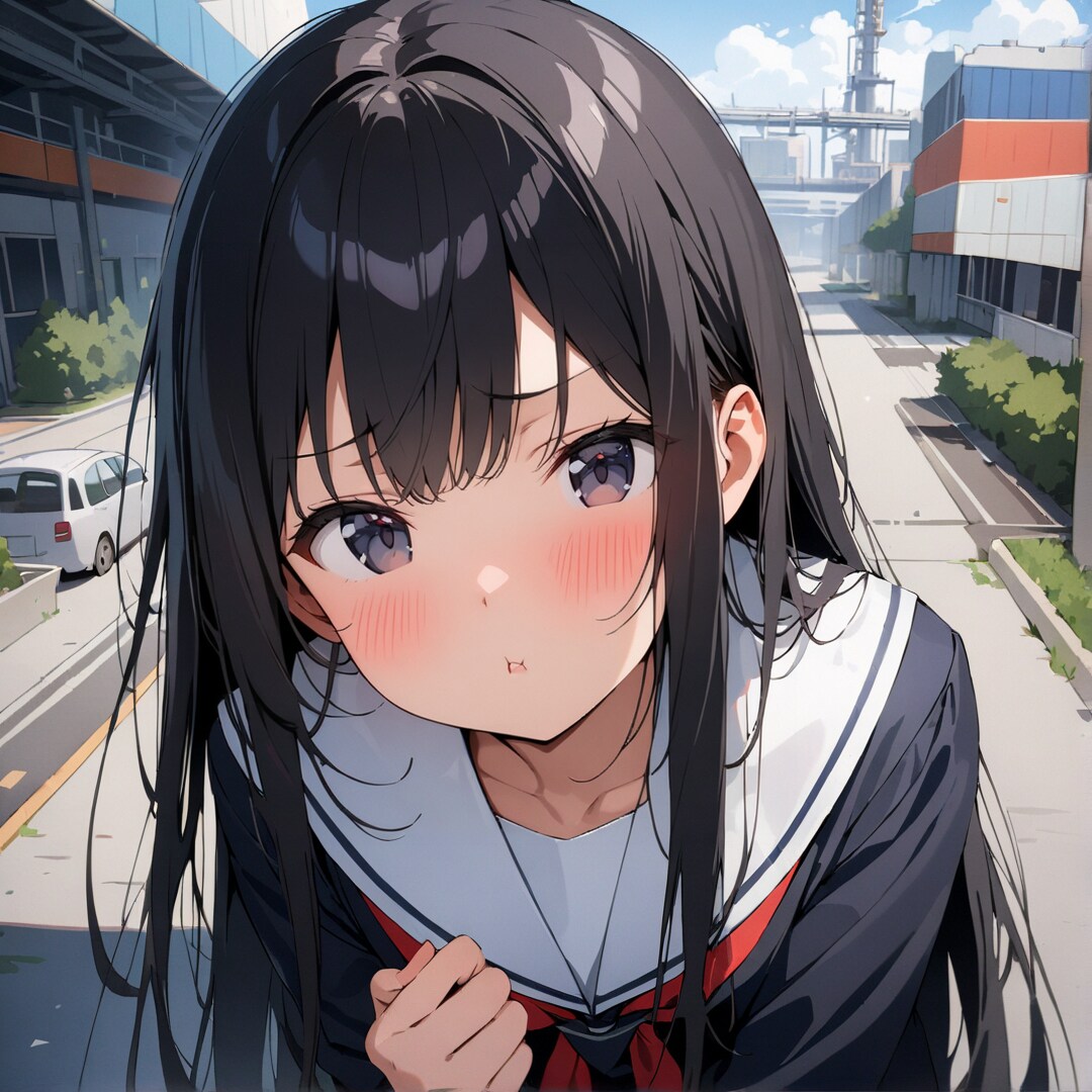 黒髪ロング | の人気AIイラスト・グラビア