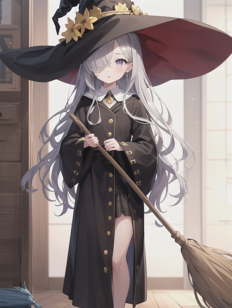 メカクレ魔法使い