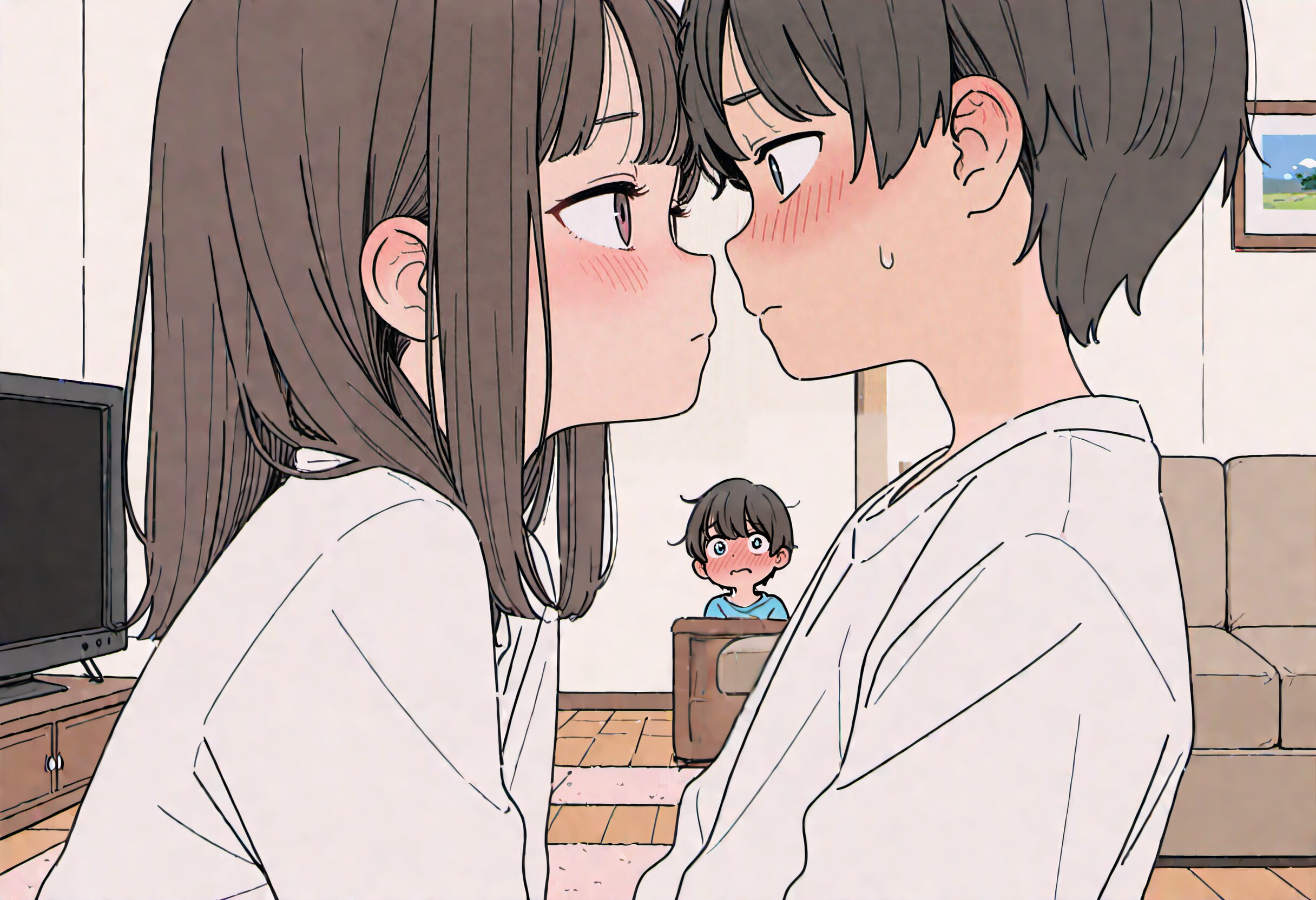 弟は見ていた