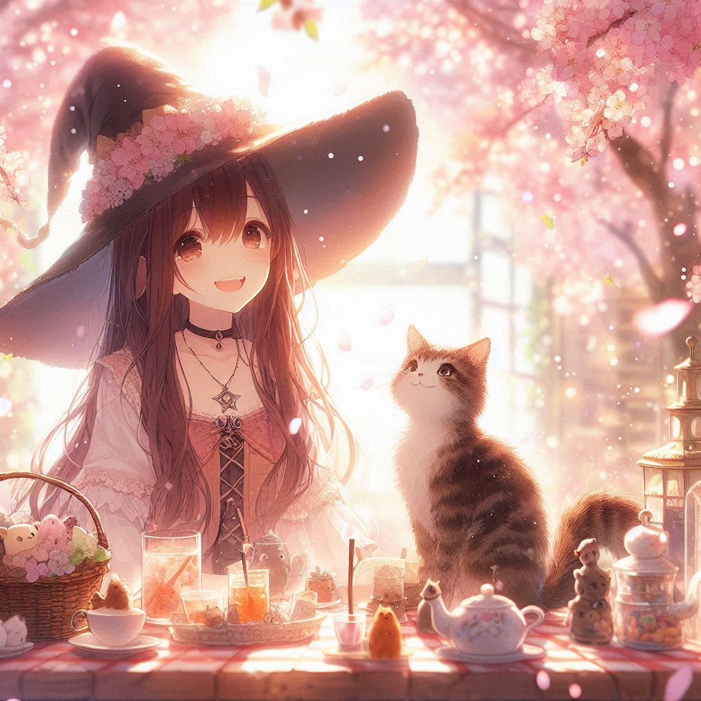 魔法少女と桜