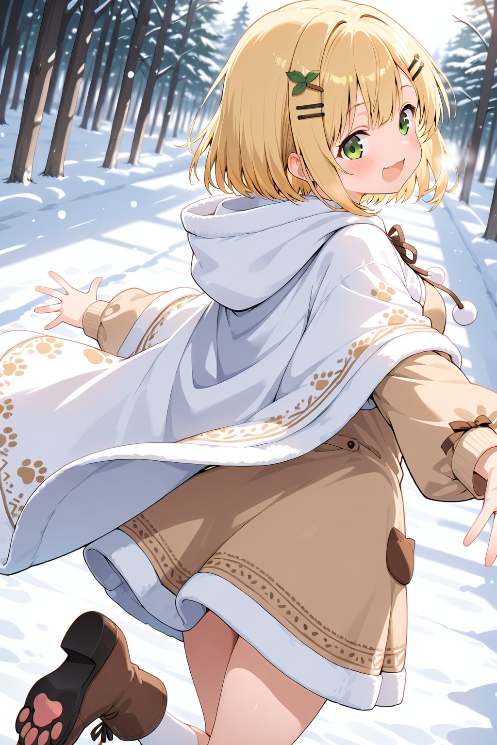 ボブカットさん改め千鶴ちゃんです