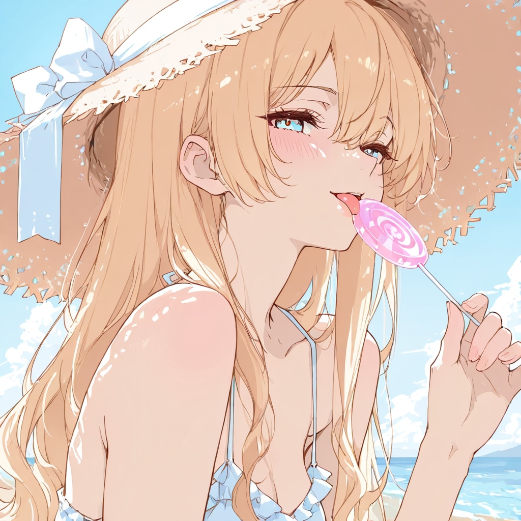 ビーチでデート