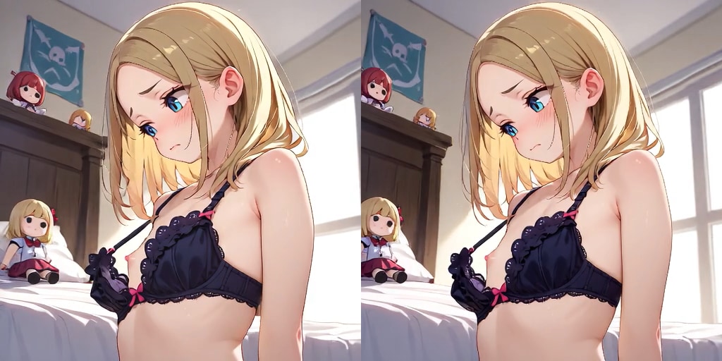 立体視・お姉ちゃんのブラ
