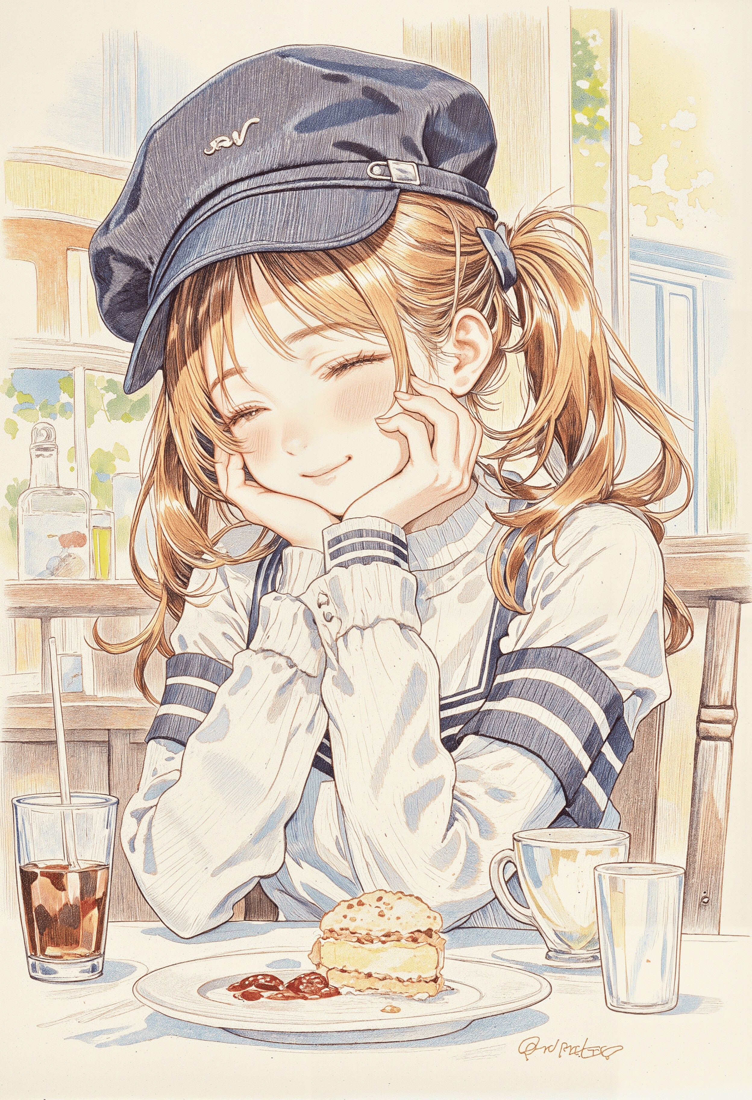 デート中の女の子 5