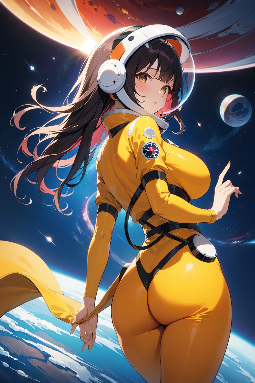 ガチャ子さん、旅行中 宇宙編