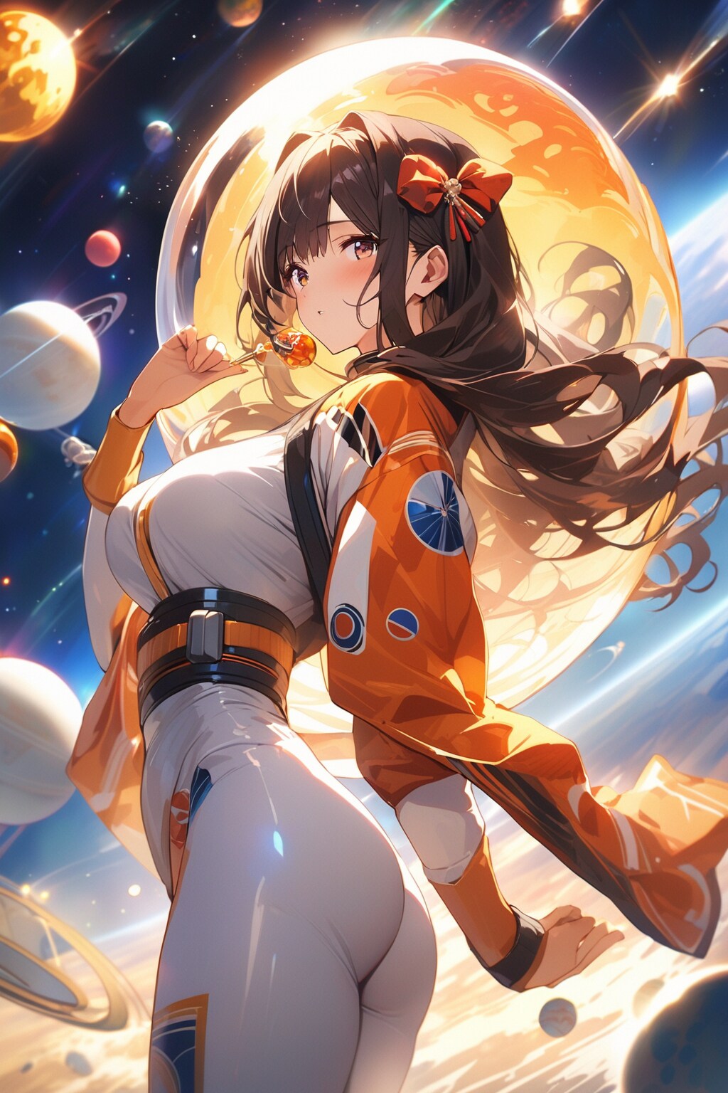 ガチャ子さん、旅行中 宇宙編