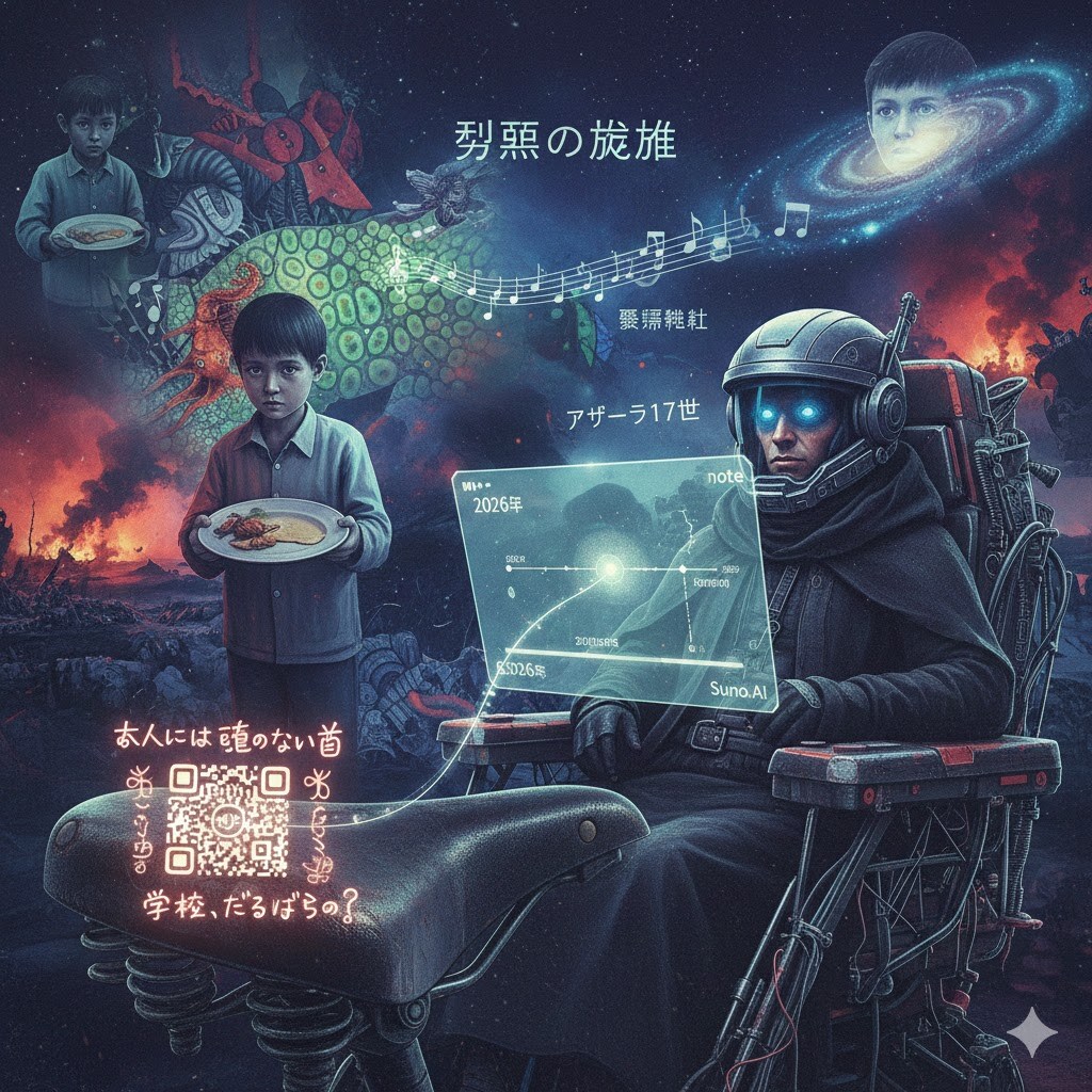 『サドルから始まる福音、或いは2026年の革命前夜』 | の人気AIイラスト・グラビア