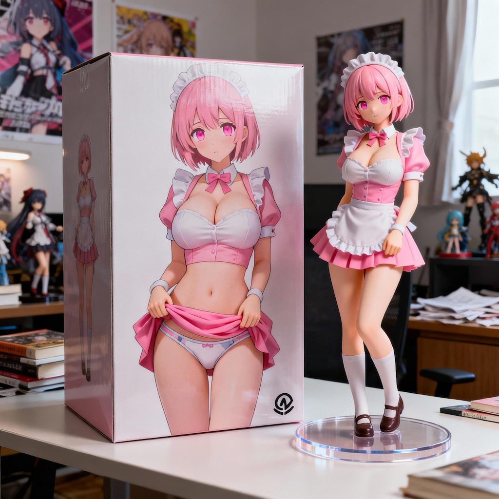 看板娘：マナ・テティス　エロメイドフィギュア編