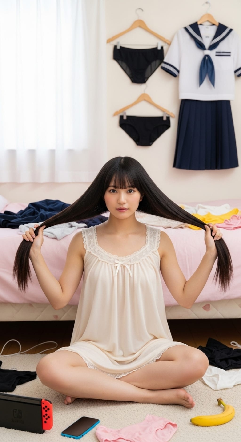 散らかってるお部屋