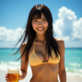 ビールのポスター風 2枚目