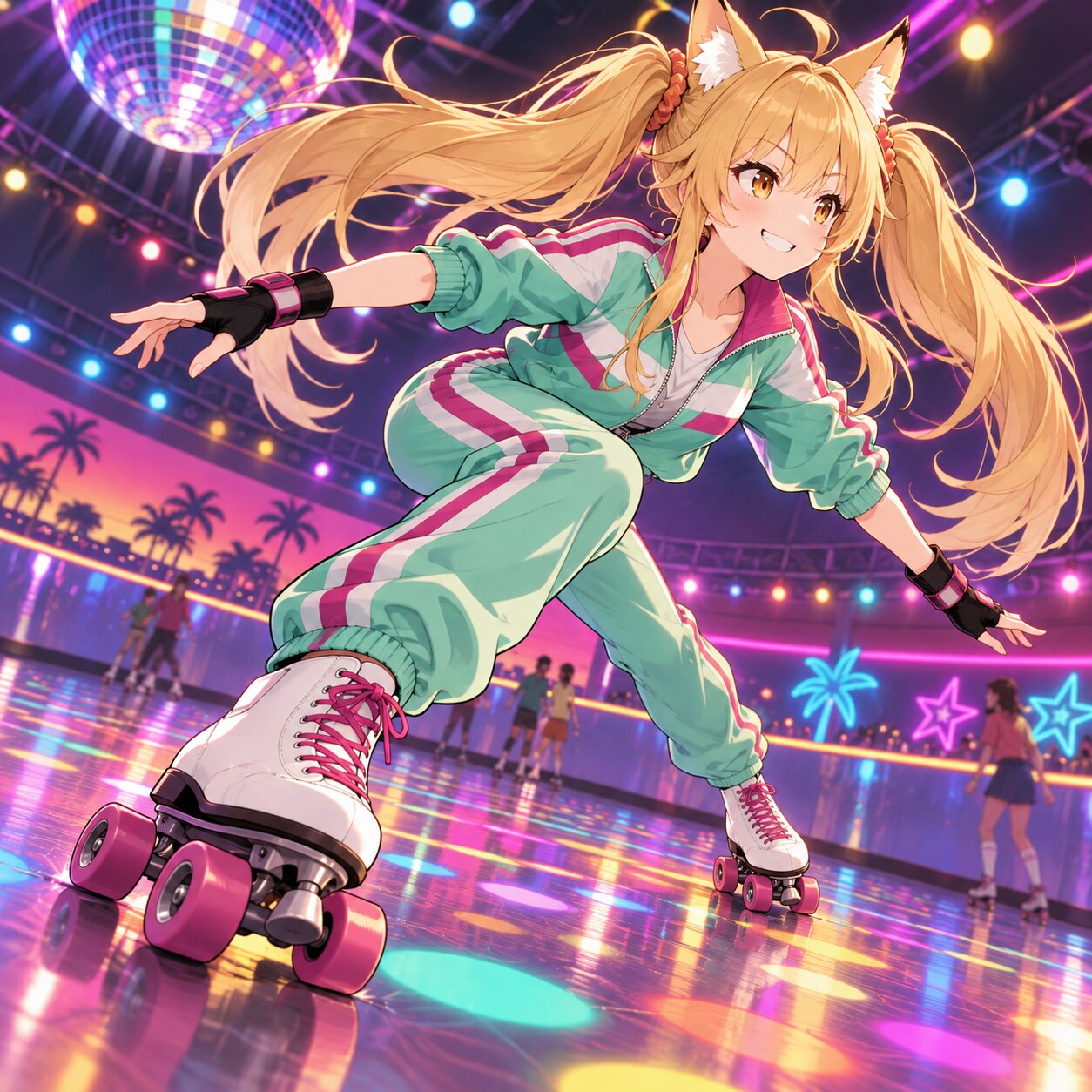 ローラースカートのミラ | の人気AIイラスト・グラビア