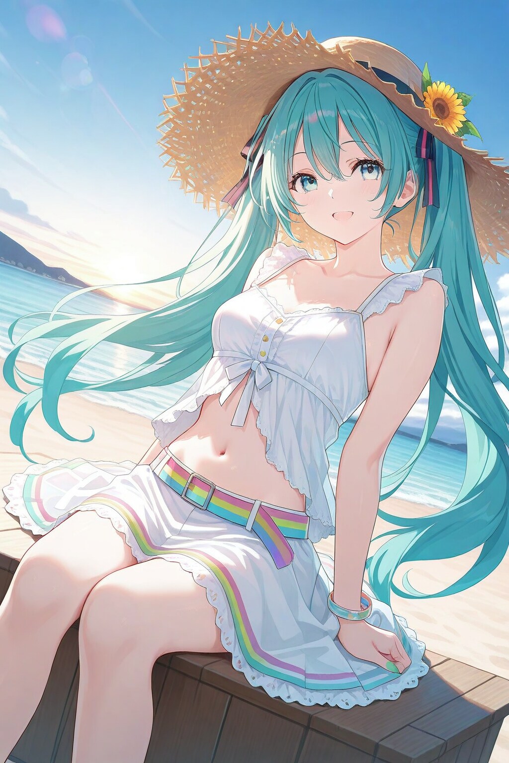 南国の海のミク