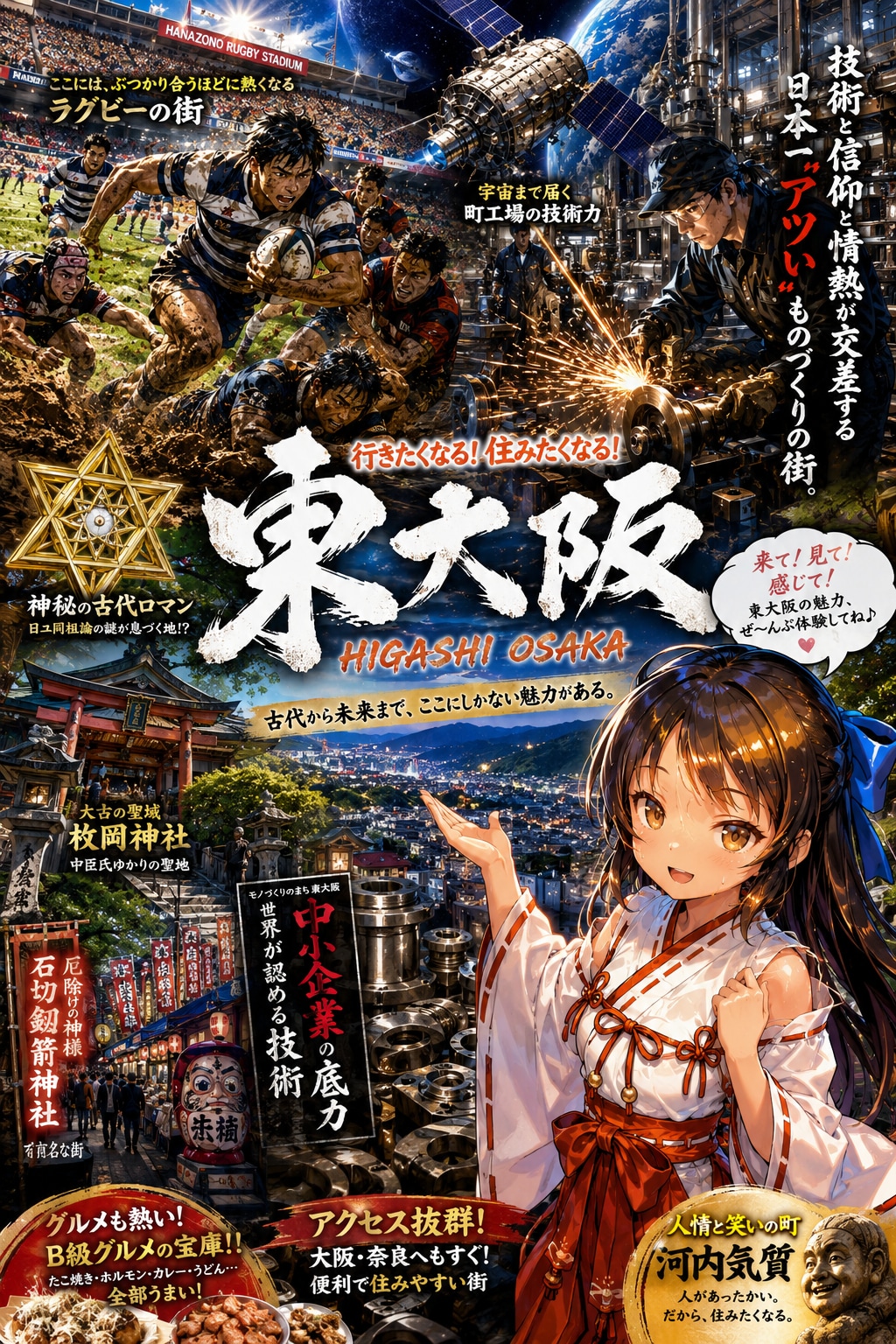 東大阪！