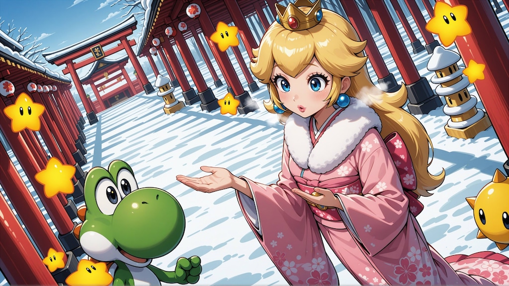 FHD壁紙NINTENDO キャラクターズ