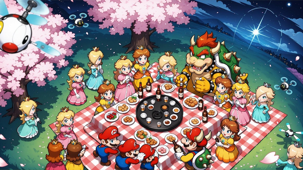 FHD壁紙NINTENDO キャラクターズ