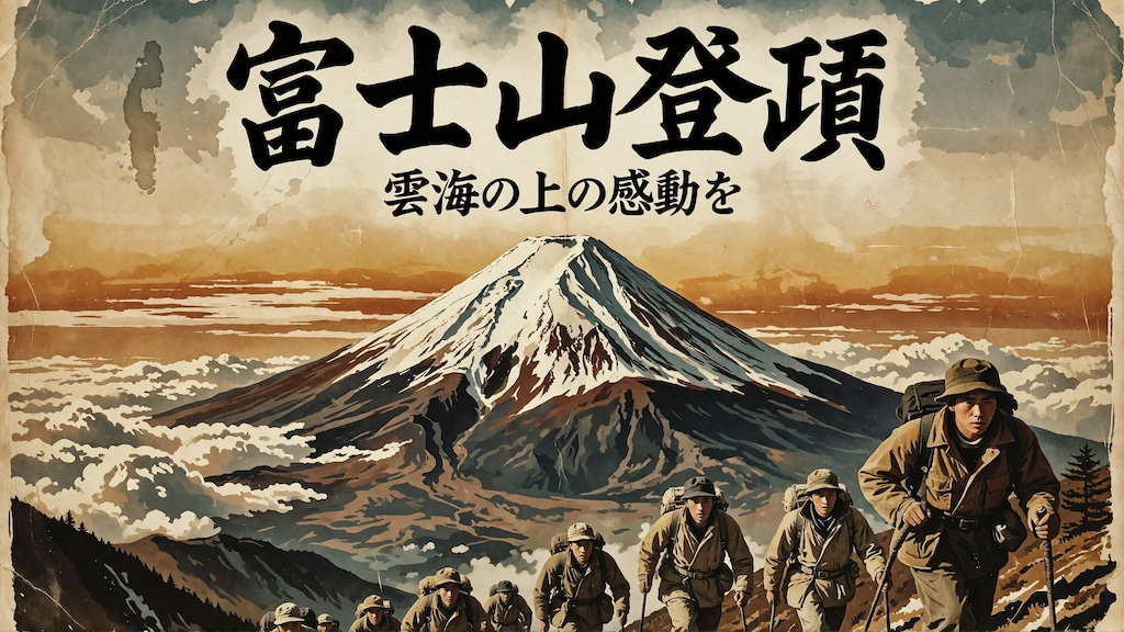 富士山登頂？
