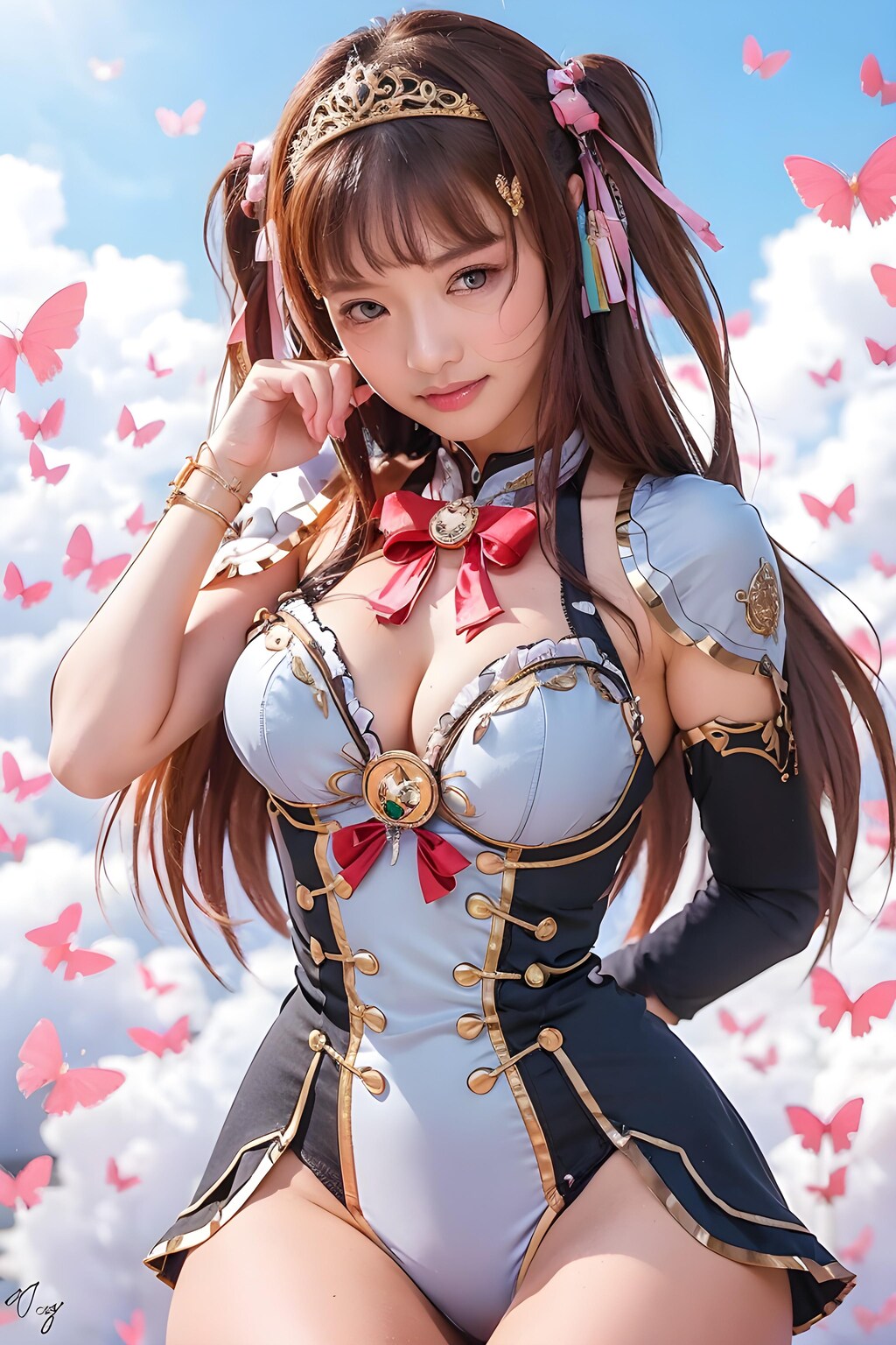 んーっとコスって2