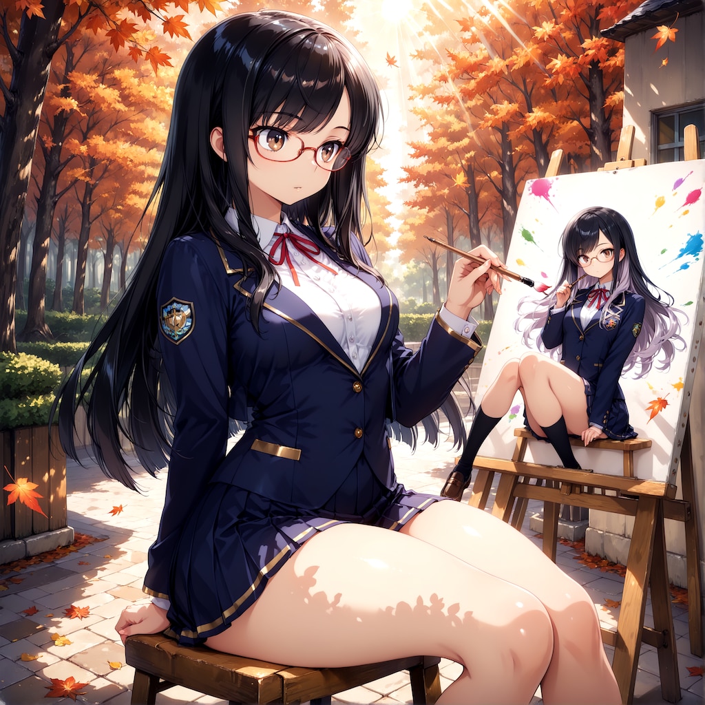 お？自画像ですか？