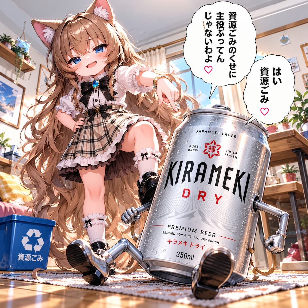 ツレを罵倒する小さな女の子