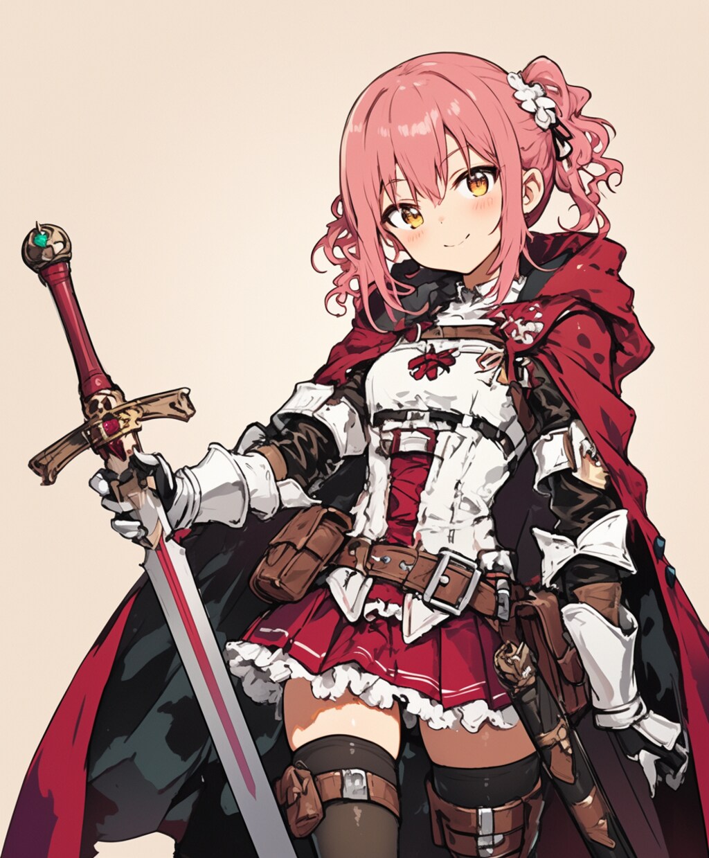 剣士の冒険者ちゃん