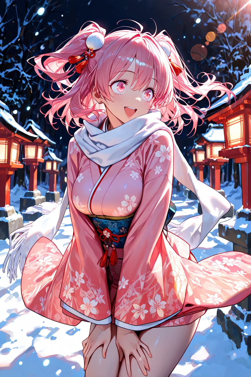 初雪♡ | の人気AIイラスト・グラビア