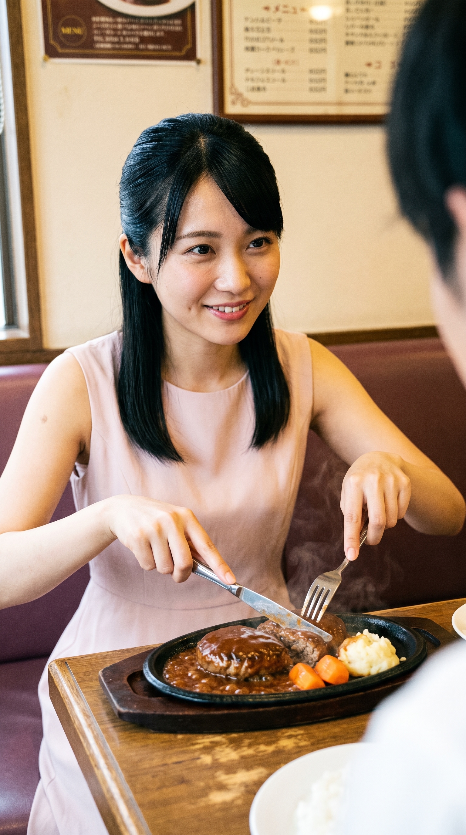 Across the Table, a Little Happiness