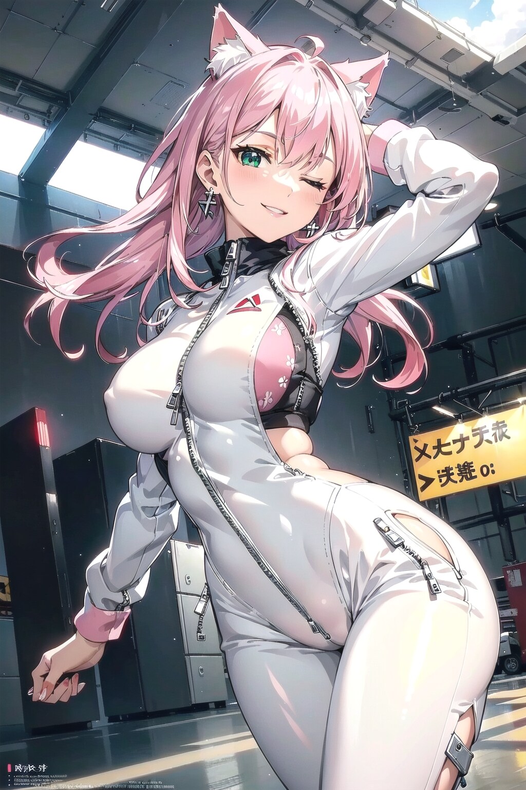 猫耳ギャル×パイロット🐱✨
