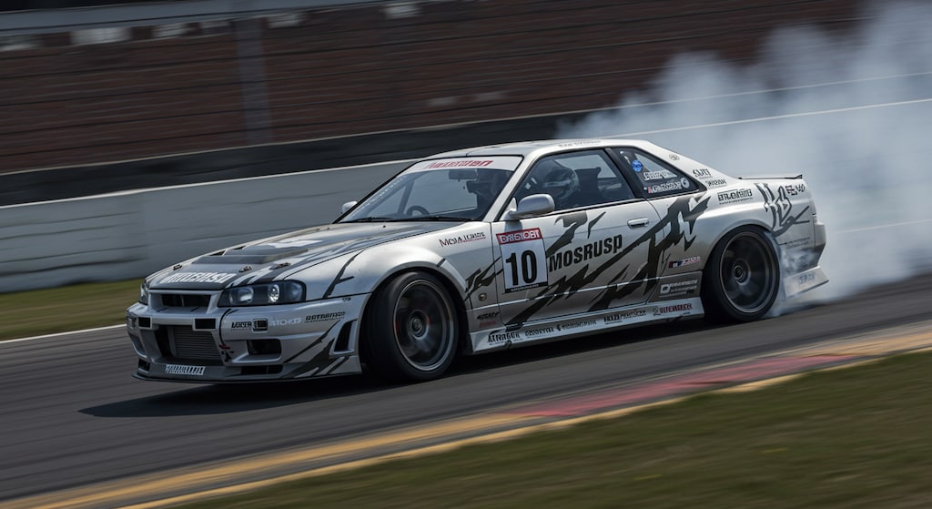 スカイラインGT-Rのドリ車