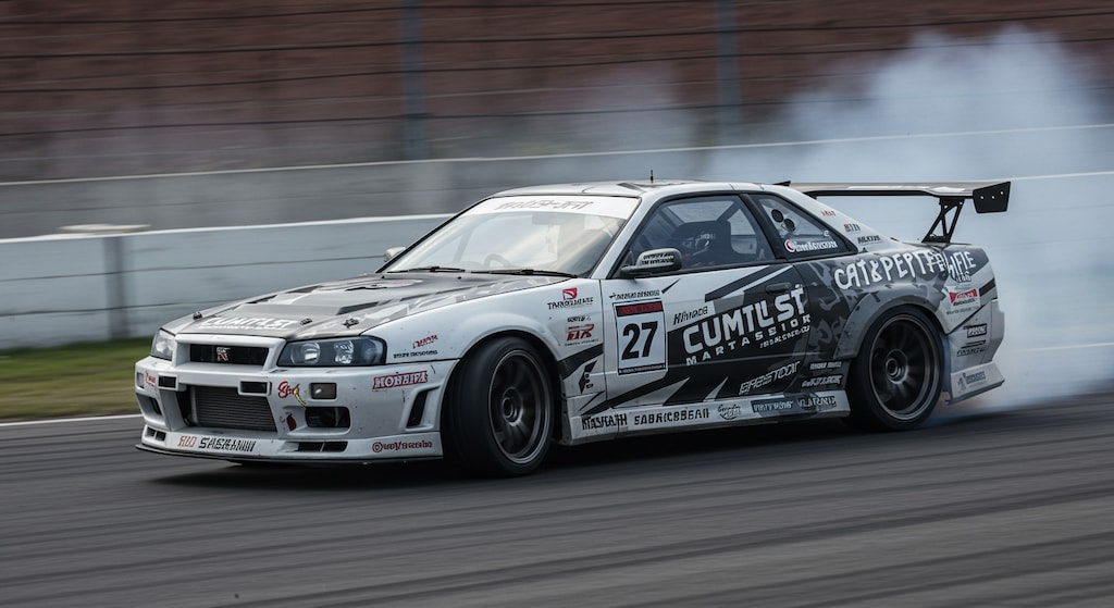 スカイラインGT-Rのドリ車