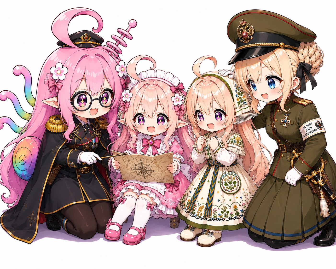 家族集合 | の人気AIイラスト・グラビア