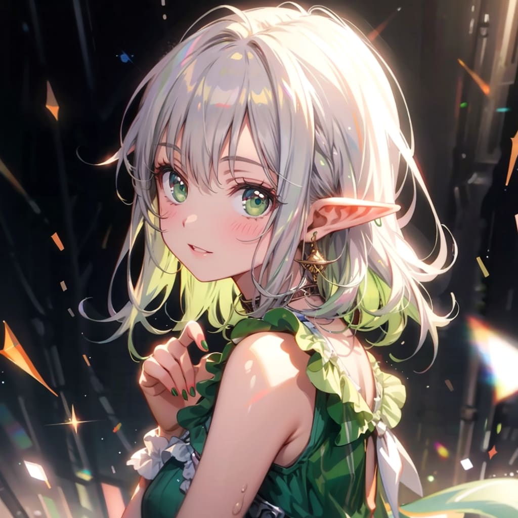 エルフの少女