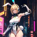 サイバーパンクバニーガール 2枚目