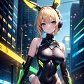 サイバーパンクバニーガール 4枚目