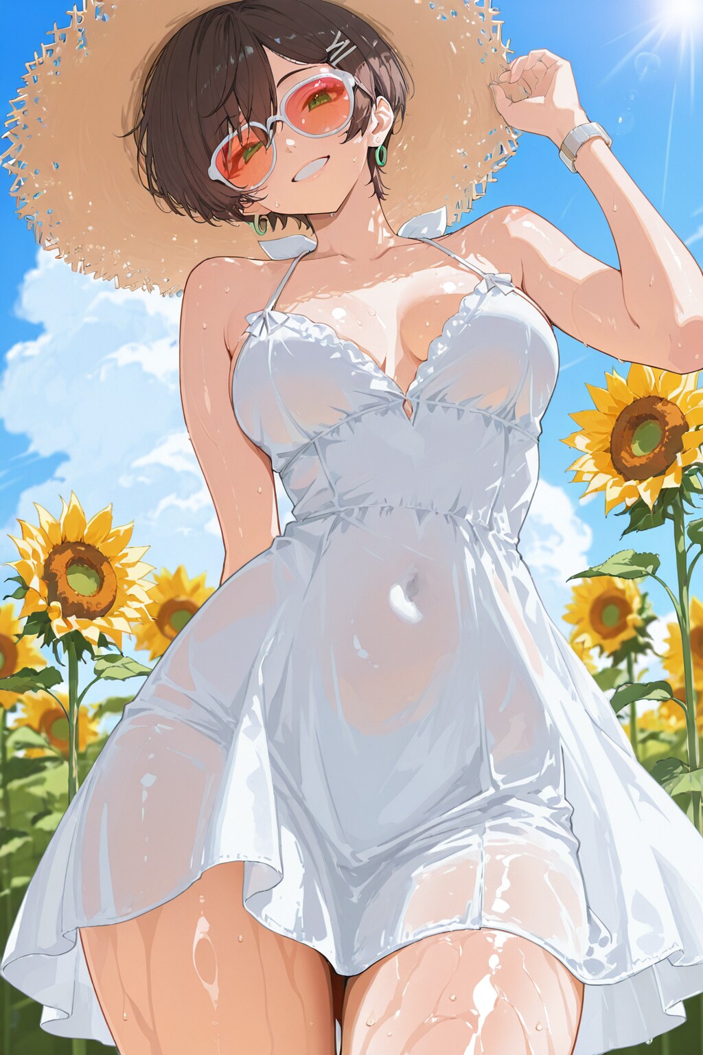 眩しいね