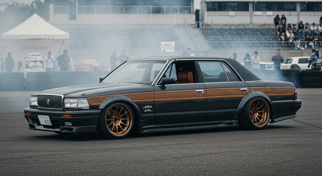 クラウンセダンのドリ車