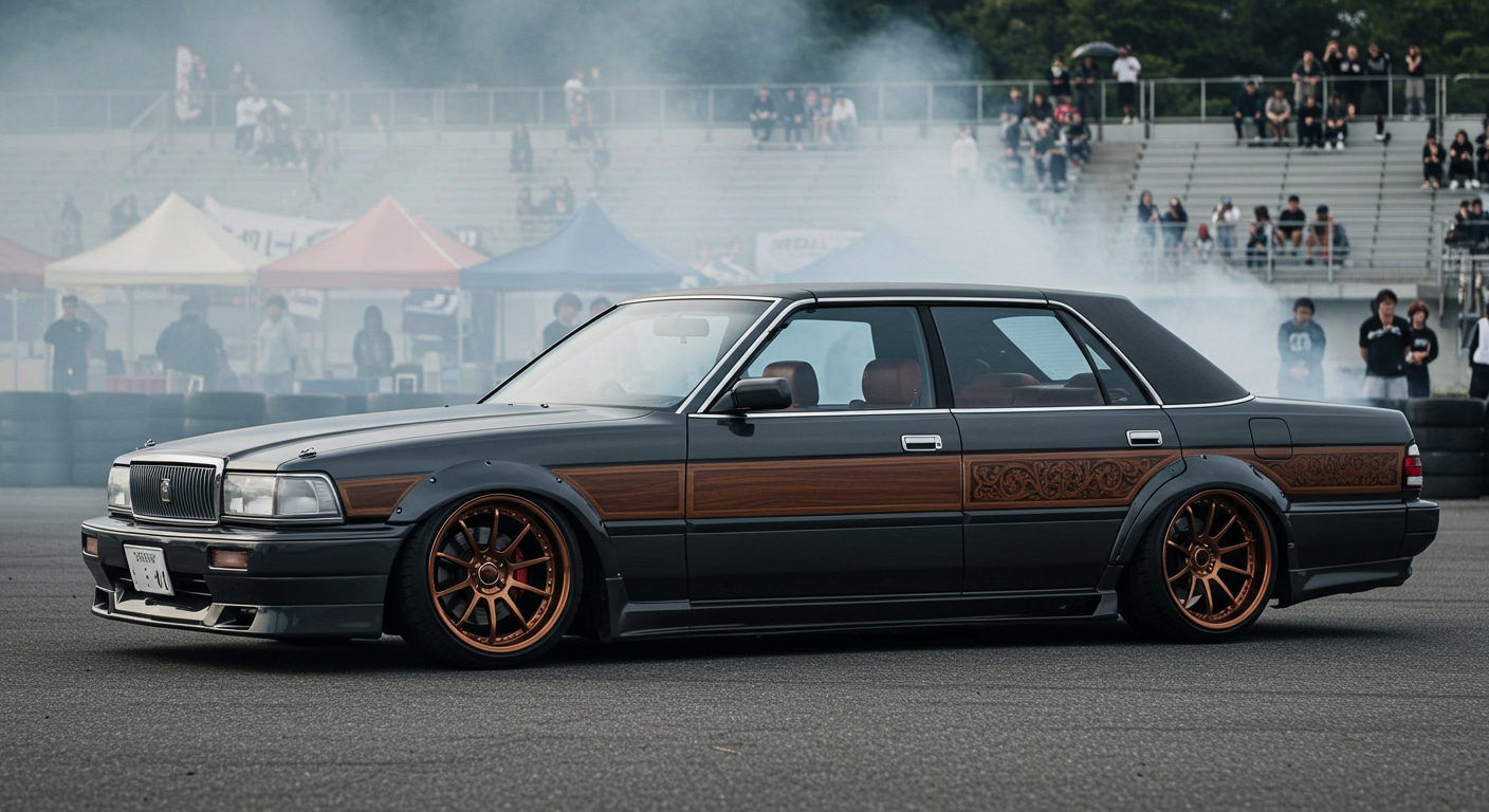 クラウンセダンのドリ車 | の人気AIイラスト・グラビア