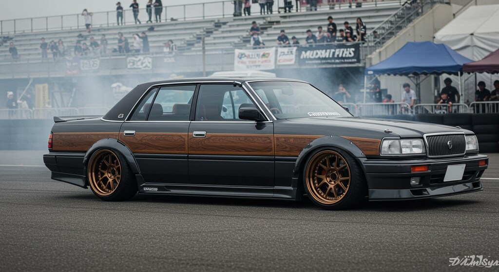 クラウンセダンのドリ車