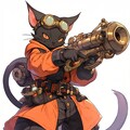 猫武士の未来冒険記/“Cat Samurai’s Future Adventure” 3枚目