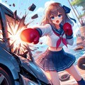 某格闘ゲームの車を壊すやつｗ 2枚目