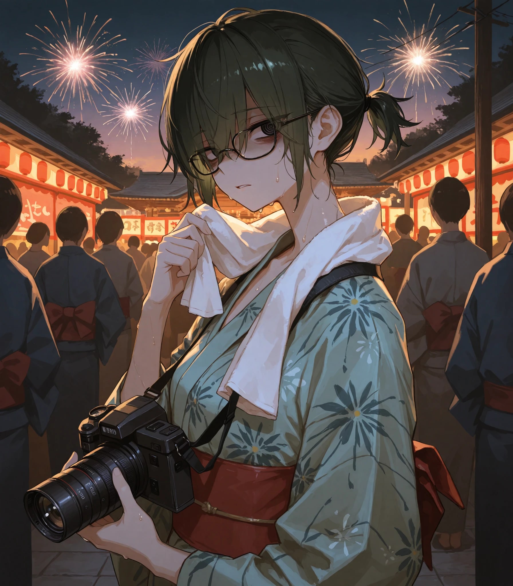 あ、うん、何か撮れないかなと思って