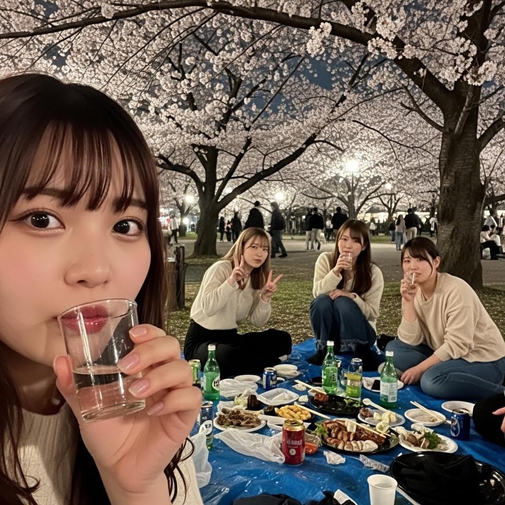 お花見女子会
