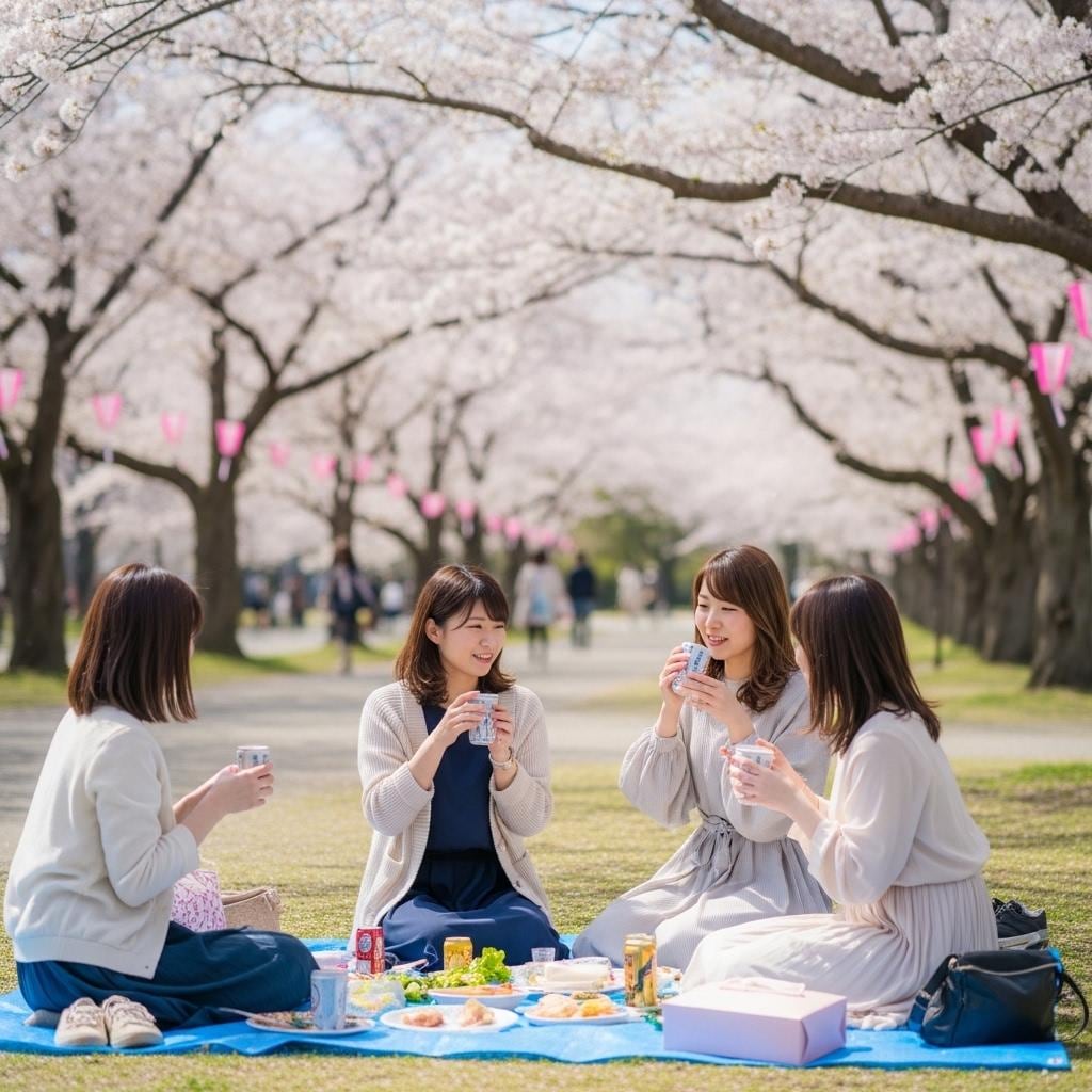 お花見女子会