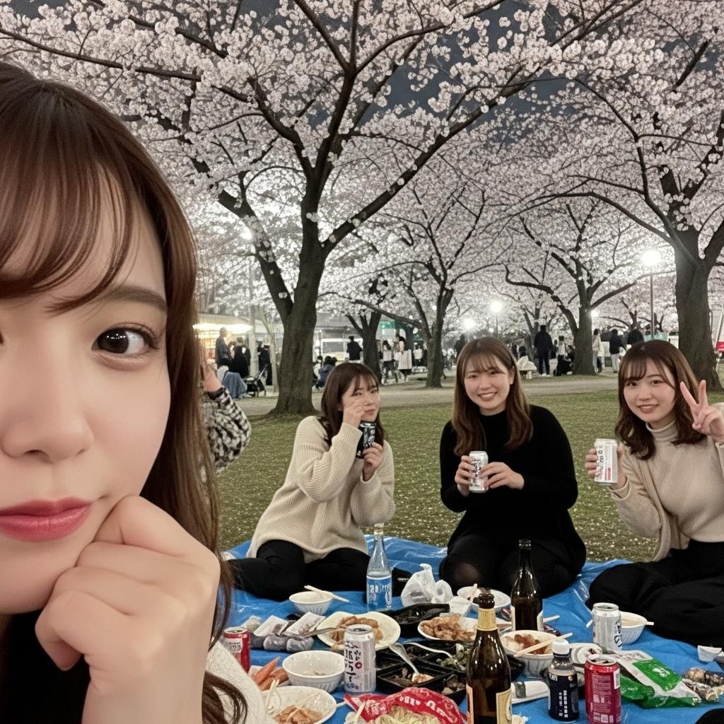 お花見女子会