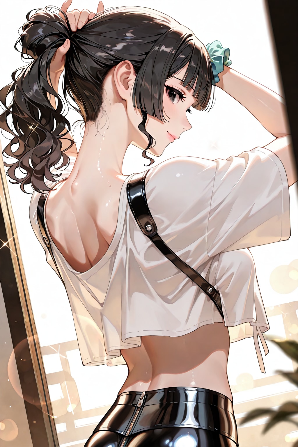 今日も絵梨奈さん直伝のヨガストレッチを張り切ってやりますよ❤️