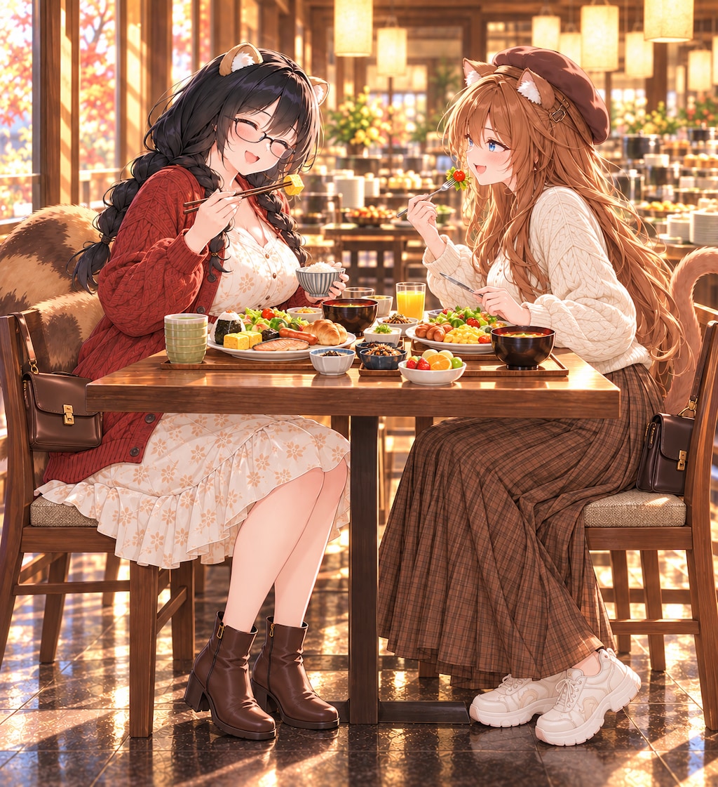 朝バイキング（FAミュレナちゃん）