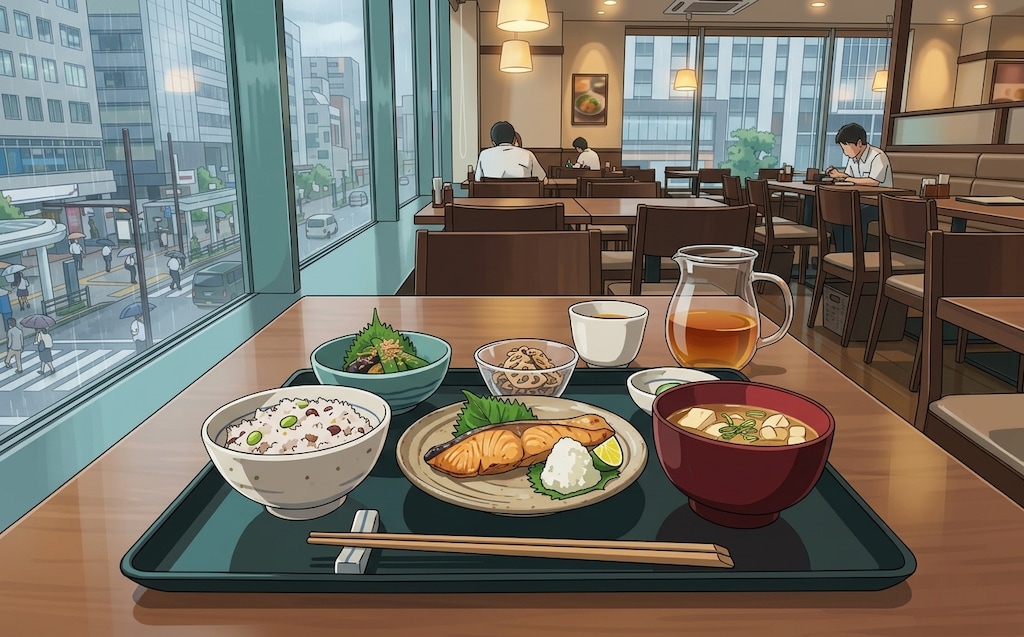 鰆の西京焼きランチ