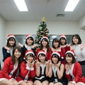 サンタコス🎅社内クリパ🎄 2枚目