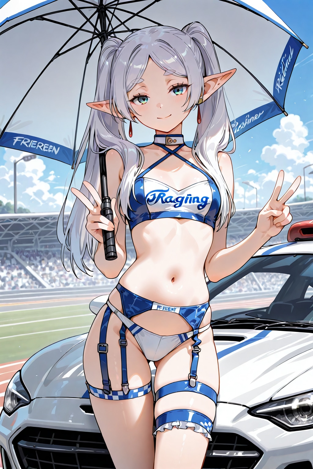 レースクイーンのフリーレン