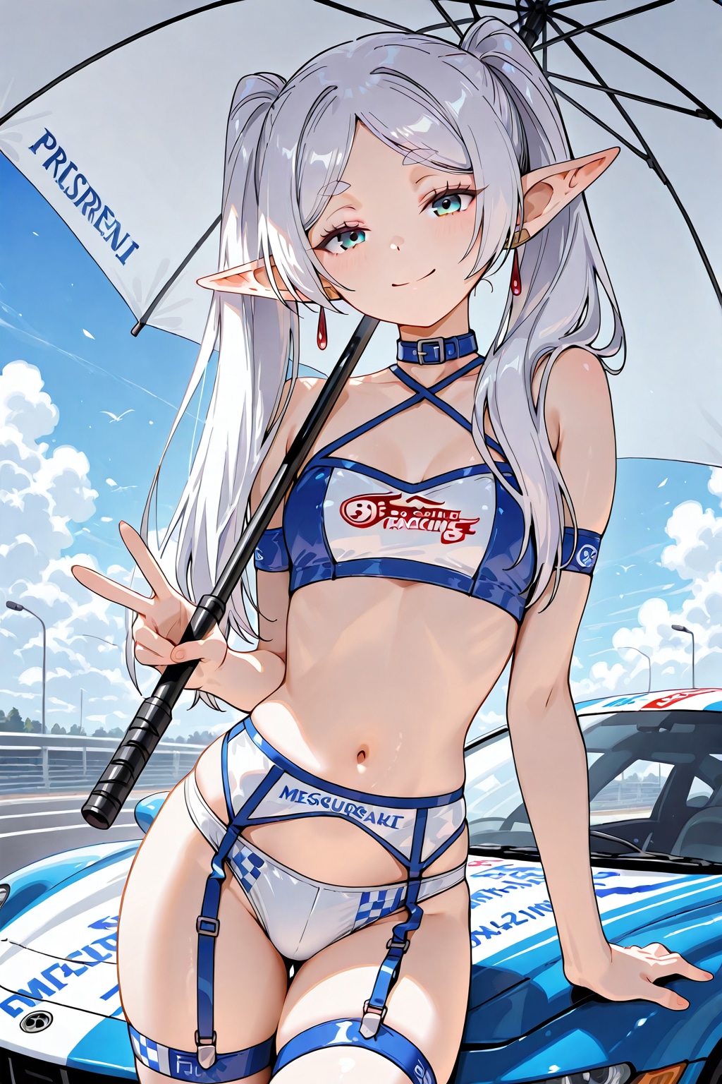 レースクイーンのフリーレン