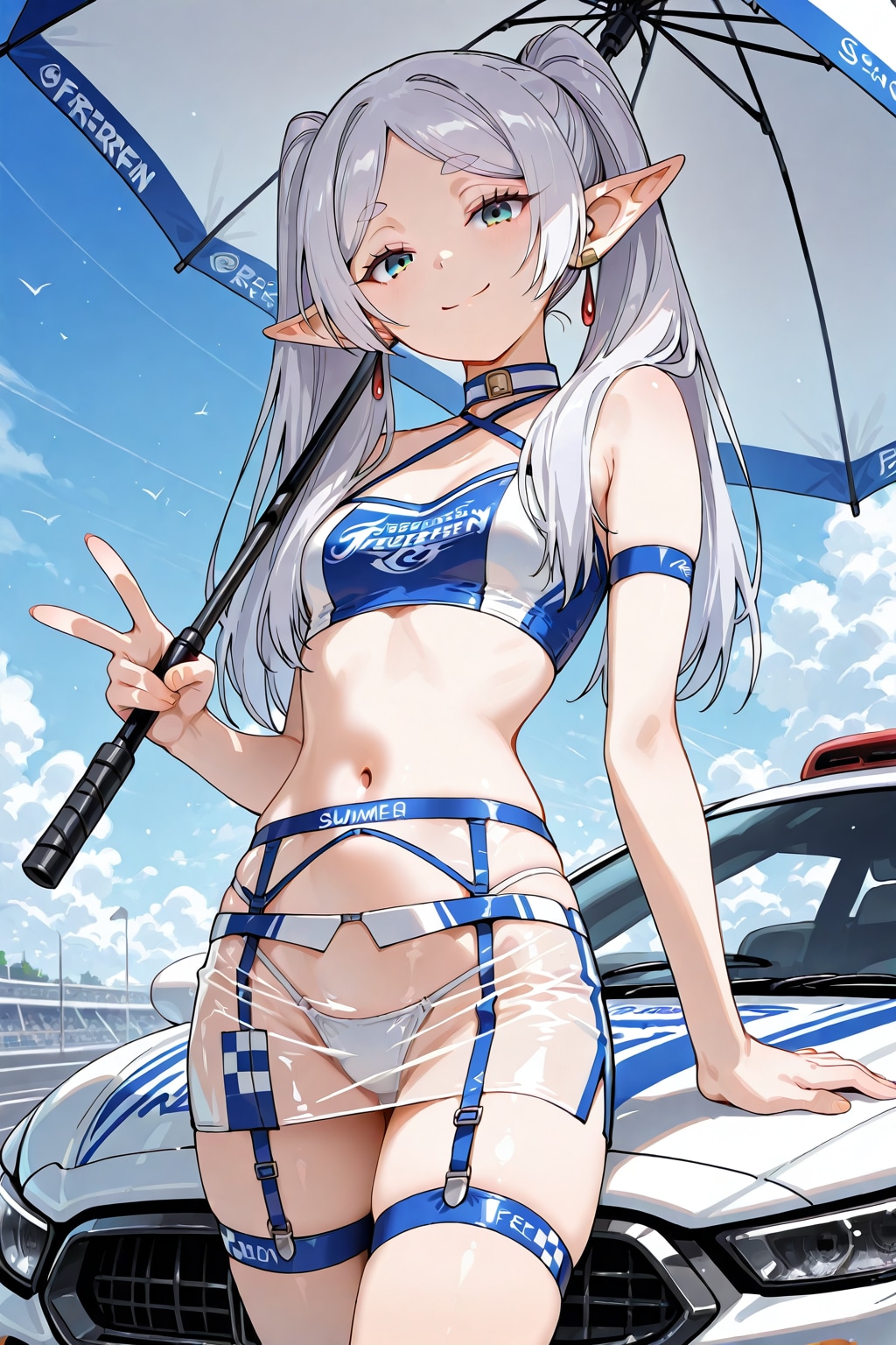 レースクイーンのフリーレン